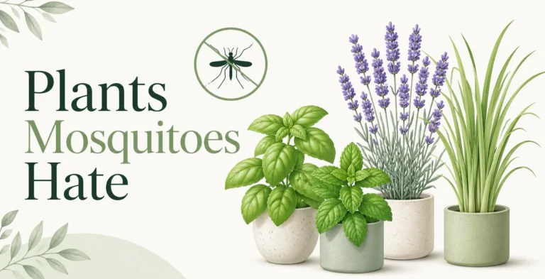 Plants Mosquitoes Hate
